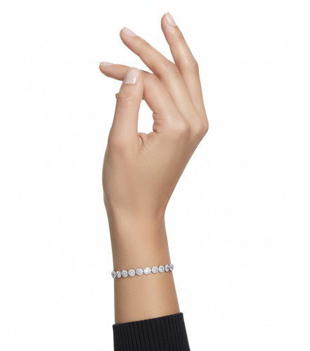 Bracciale tennis angel - tennis, argento