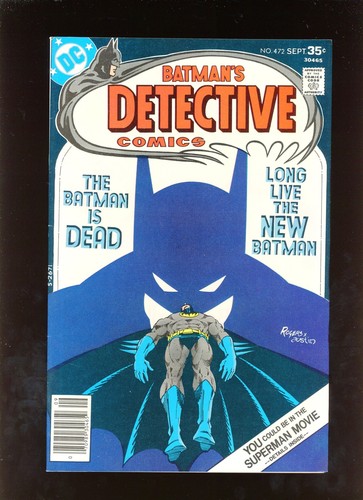 Detective comics 472 1977 - comics, vf+