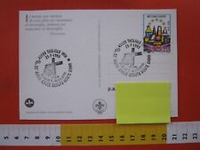 SJEF4 SCOUT SCOUTING SCAUTISMO ITALIA ANNULLO CANCEL 1993 TAGLIOLE MODENA CROCE