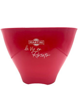 Martini Royal Secchiello Portaghiaccio La Vie en Rosato  H 19x 29x18 cm