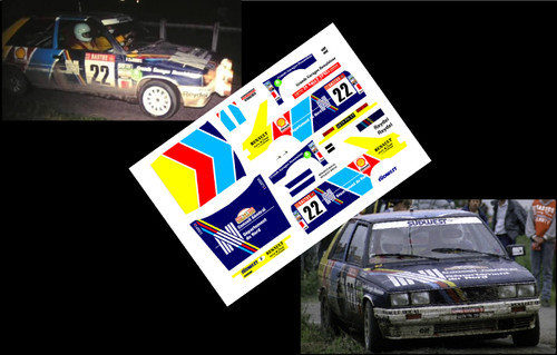 Decals renault 11 r11 - [decals,