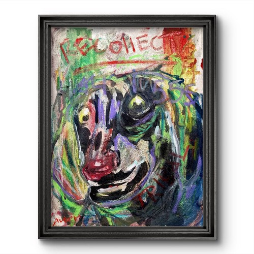 Quadro cane originale - , stile