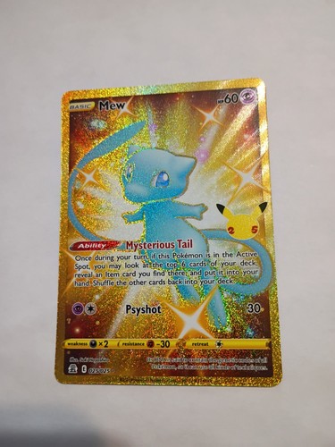 Pokémon tcg oro lucido - lucido, mew