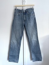 Jeans donna ZARA blu vita alta