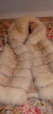 vendo pelliccia smanicato misura s volpe originale