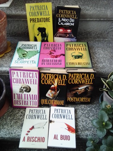 Lotto patricia cornwell - 10,