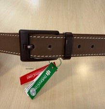 Stefano Corsini EVOLUTION BELT -  Anti Metal Detector con cucitura in contrasto.