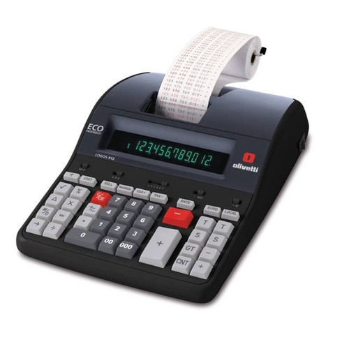 Calcolatrice scrivente - , da