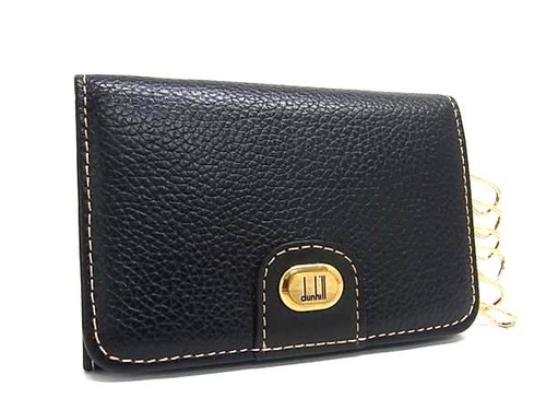 Dunhill leather key case men - dunhill,