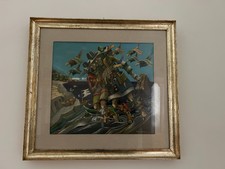 quadro olio su tela