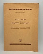 Istituzioni di diritto pubblico - Chiarelli - Edizioni ricerche Roma 1961