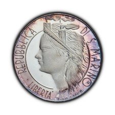 SAN MARINO. 1986, 500 Lire