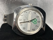 Orologio Vintage Q&Q MEC Diamante Trifoglio Logo Giappone Carica Manuale 4-120426