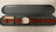 Citizen Quartz ref. 6115-Y62392 cassa placcata oro 34mm anno 1991 scatola NOS