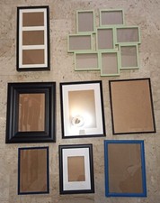Cornici per foto e quadri 17 pezzi misti
