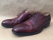  Scarpe eleganti uomo marroni FRATELLI PELUSO Barneys pelle punta alare/Oxford 