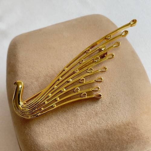 Spilla uccellino oro - spilla,