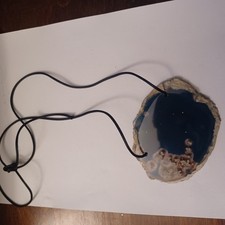 Collana con pietra verde mare