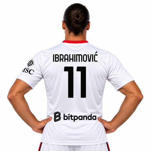 Maglia bianca ibrahimovic - bianca, 11