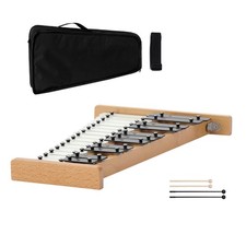 Uimoso Glockenspiel Xilofono 27 Note Strumento Musicale con Tasti in Metallo