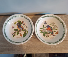 2x Portmeirion Ciotola per pasta uccellino giardino botanico - 8,5" / 22 cm - Joblot