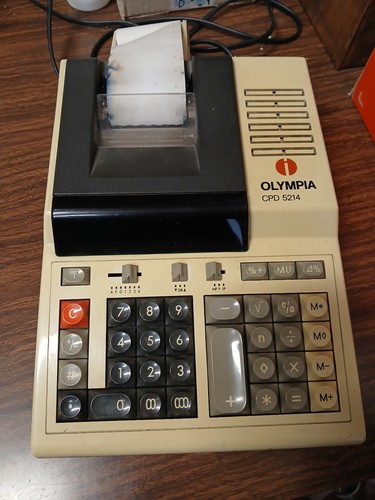 Calcolatrice olympia cpd 5214 - olympia,