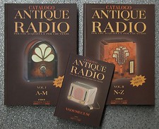 Libro guida pratica CATALOGO ANTIQUE RADIO d'epoca a valvole vecchie antiche old