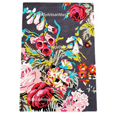 Tappeto zona lana trapuntato a