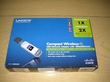 Linksys WUSB54GSC Compact Wireless-G, adattatore WiFi, USB Network Adapter