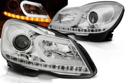 Coppia fari mercedes - mercedes, c