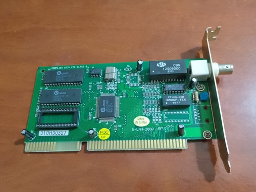 Scheda rete isa - rete, e-lan-2000