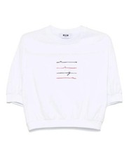 MSGM Embroidered Logo Half