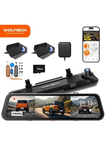 Wolfbox g900 tripro dash - 4k,