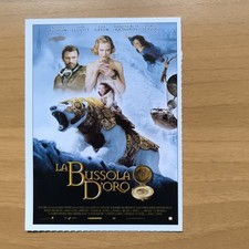 LA BUSSOLA D'ORO 2007 - CARTOLINA MINI LOCANDINA CIAK - COLLEZIONE