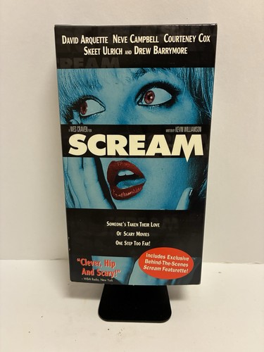 1996 vhs wes craven scream - vhs, craven's