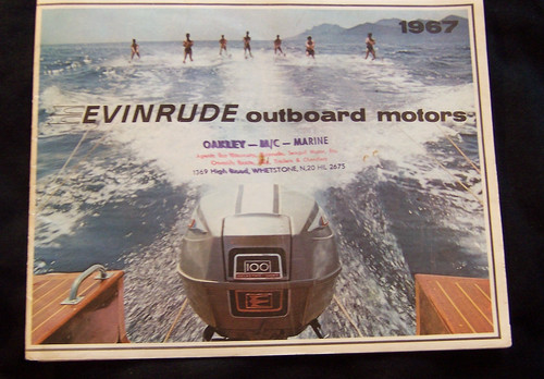 Vintage 1967 evinrude motore - evinrude,