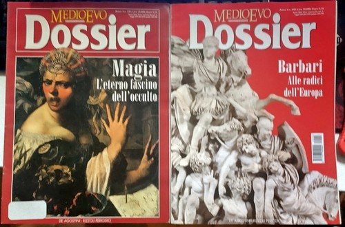 Libro rivista medioevo dossier - libro,