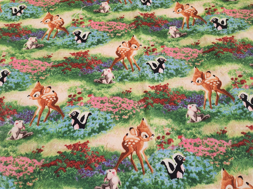 Vintage disney bambi - bambi, tessuto