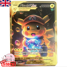 Pokemon card pikachu vmax gold - card,