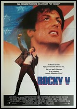ROCKY V 1990 locandina film originale 39x55" 2Sh italiano SYLVESTER STALLONE