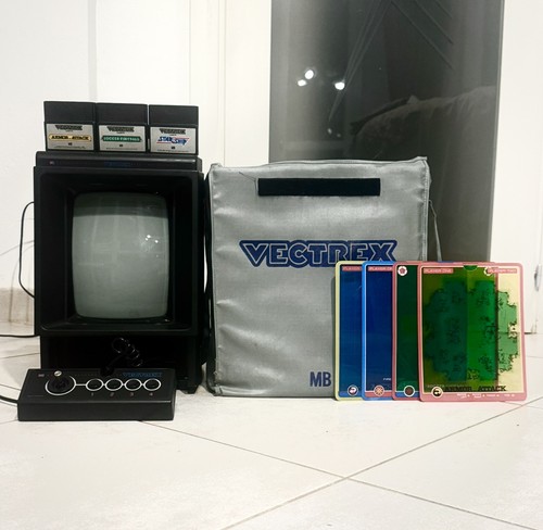 Console vectrex 1982 4 - console,