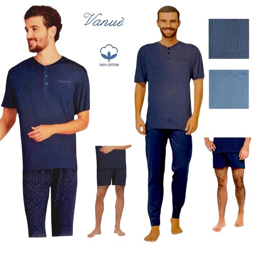 Pigiama uomo cotone estivo