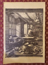 Stampa /Riproduzione Dell'opera "San Girolamo Nel Suo Studio" Albrecht Durer. 