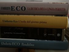 Lotto 4 libri di Umberto Eco