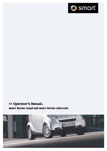 Smart fortwo coupe cabrio - smart,