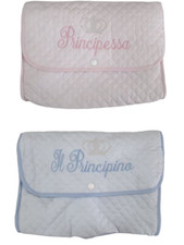 Borsa Nascita Porta Oggetti Cambio Con Manico Neonato Chiusura A Strappo