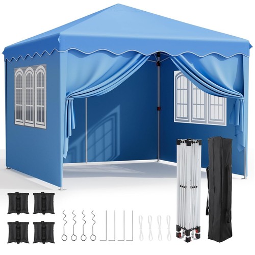 Gazebo 3x3 pieghevole tenda - pieghevole, da