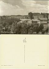 Final di Rero (Tresigallo - Ferrara): Panorama. Cartolina b/n anni '50 (vespa)