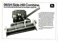 John Deere 965H Side Hill