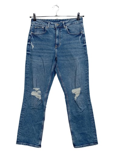 Jeans strappati donna blu - jeans,
